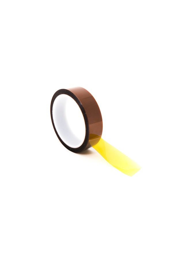 Bertech High Temperature Polyimide Tape, 36 Yards Long, 1 Mil Thick on a 3" Core 1" Wide x 36 Yards Long PPT-1 1 - Image 1