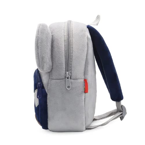 Rekome Cute Animal Cartoon Backpack School Bag, for Toddler Children Boys Girls, 3-5 Years Old, for Kindergarten Kids, Children, Unisex (Elephant)… - Image 4