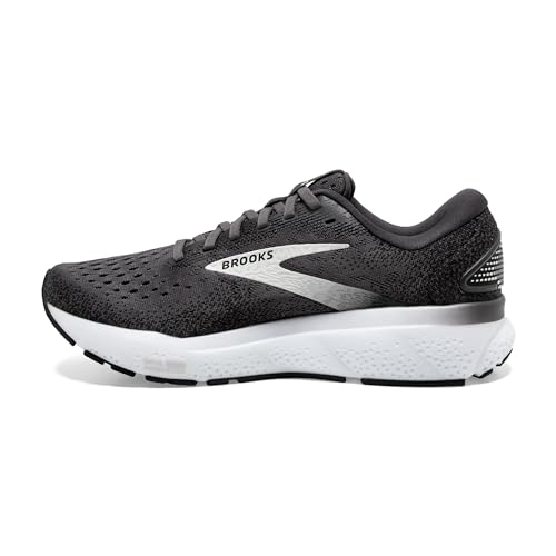 Brooks Women’s Ghost 16 Neutral Running Shoe - Black/Grey/White - 7.5 Medium - Image 5