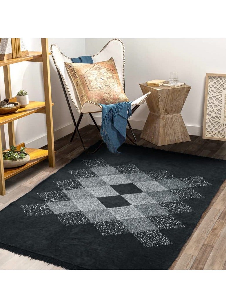 BSB HOME Soft Touch Area Rug Carpet Large for Living Room Bedroom Floor Mat Camping MAT (150 X 210 CM) - Image 1