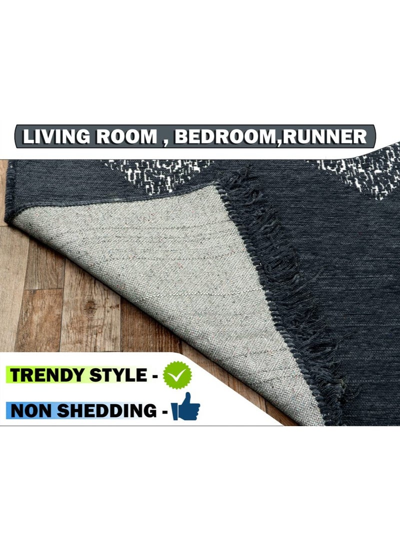 BSB HOME Soft Touch Area Rug Carpet Large for Living Room Bedroom Floor Mat Camping MAT (150 X 210 CM) - Image 5
