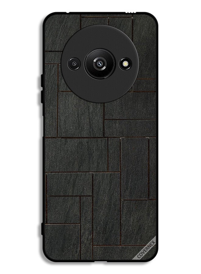 Covernex Xiaomi Redmi A3 4G Protective Case Cover Stones Wall Pattern - Image 1