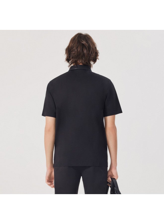 Cabbeen Men's Polo Shirt Comfortable Commuting Summer Short Sleeve Polo Shirt Men's Clothing - Image 3