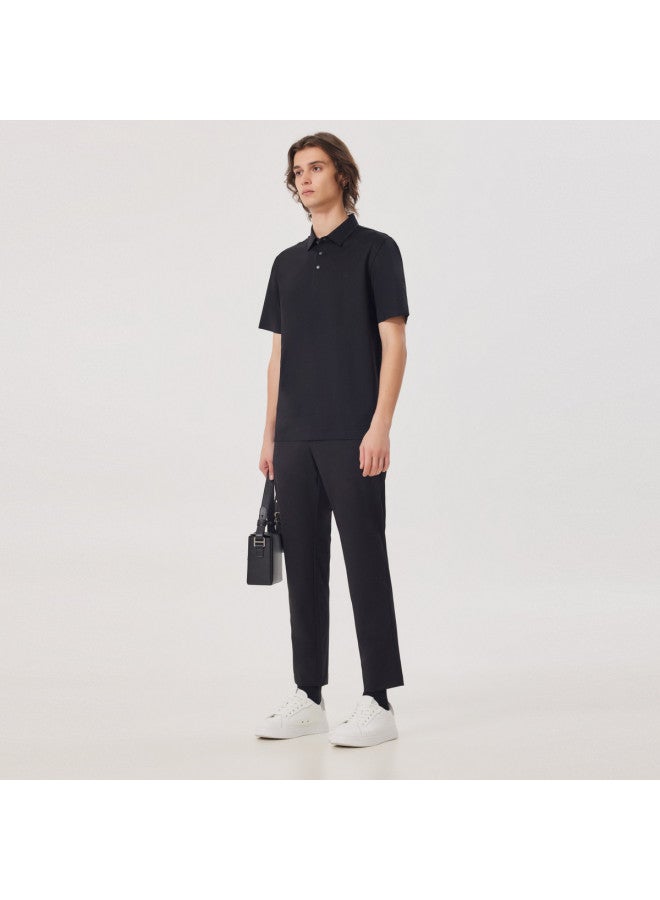 Cabbeen Men's Polo Shirt Comfortable Commuting Summer Short Sleeve Polo Shirt Men's Clothing - Image 4