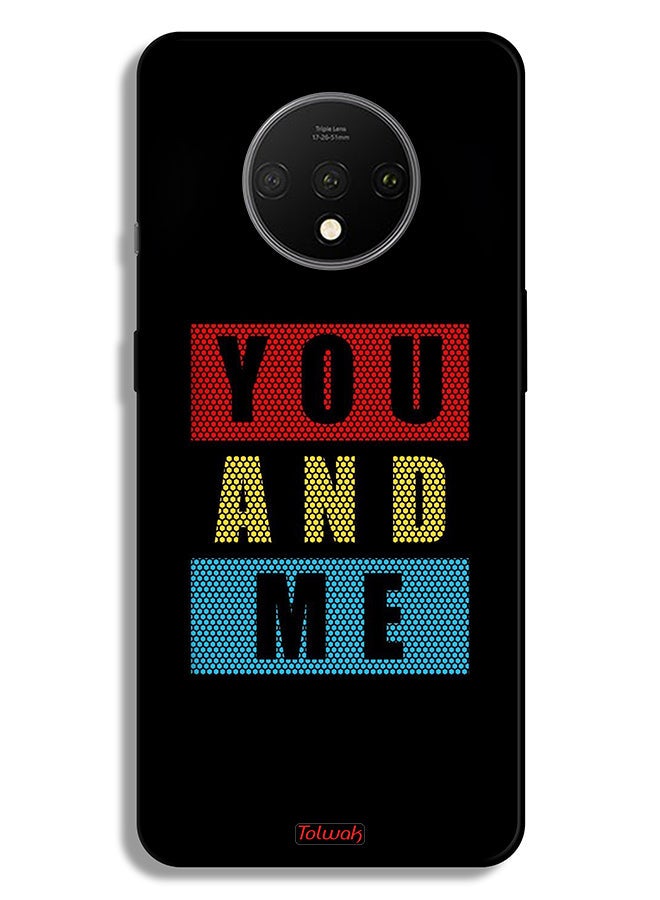Tolwak OnePlus 7T Protective Case Cover You And Me - Image 2