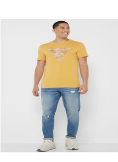 GUESS Printed Crew Neck T-Shirt  - Image 4