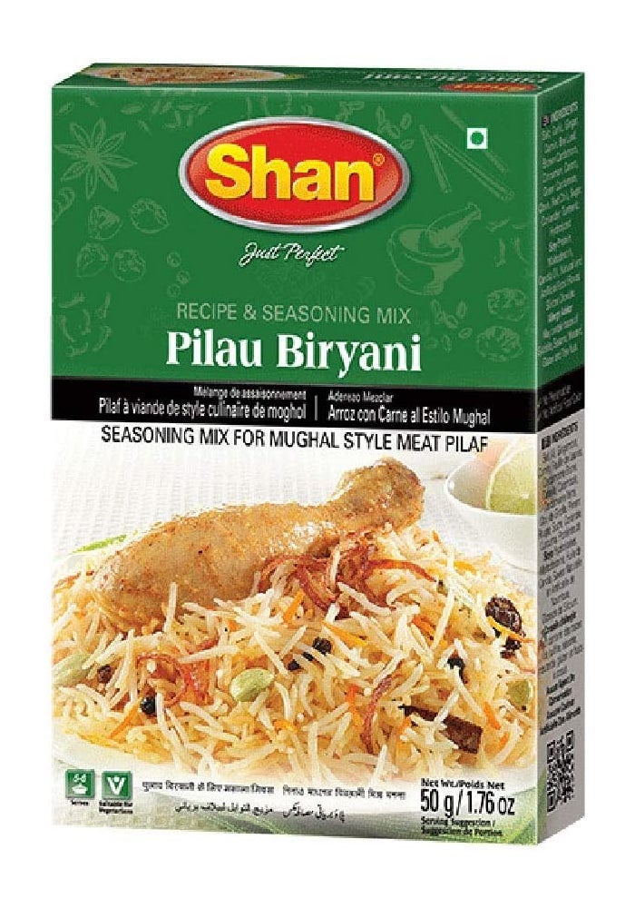 Shan Pilau Biryani Masala 50g - Image 1