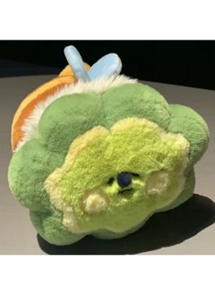 Ins Bee Pillow Cross Border Flower Bee Doll Girl Heart Flower Cushion Children's Comfort Doll Wholesale-Color:bitter Bee Bee]-Height:25*18cm0.27kg
