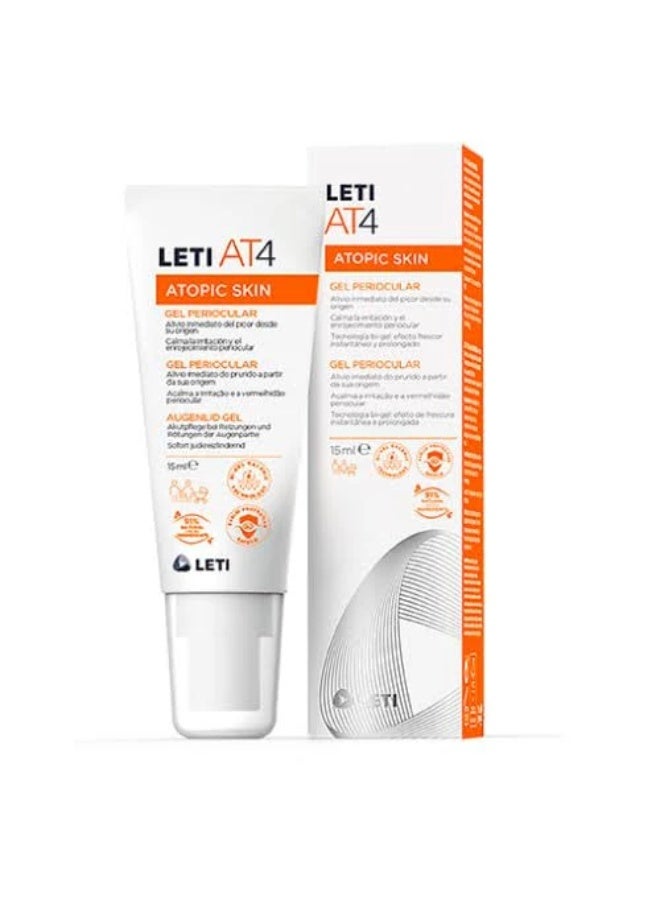 LETI AT4 Atopic Skin Eyelid Gel 15ml - Image 1