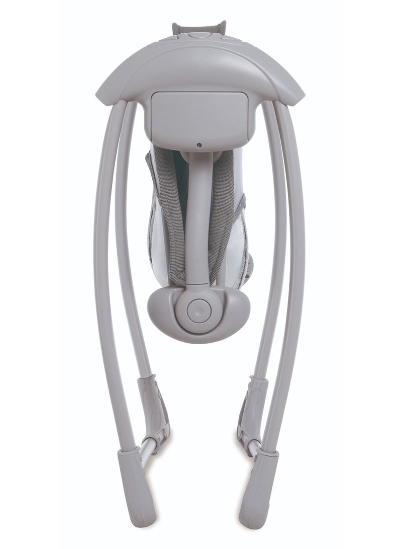 Baby Automatic Swing With Music, 5 Speeds, 7 Fun Melodies, Breathable Fabric And 2 Plush Toys, Newborn To Toddler, Upto 11 Kg - Image 3