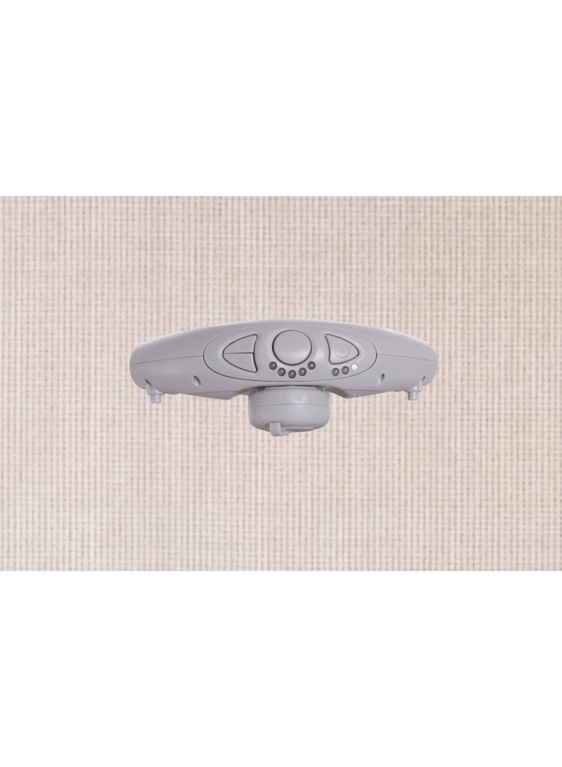 Baby Automatic Swing With Music, 5 Speeds, 7 Fun Melodies, Breathable Fabric And 2 Plush Toys, Newborn To Toddler, Upto 11 Kg - Image 2