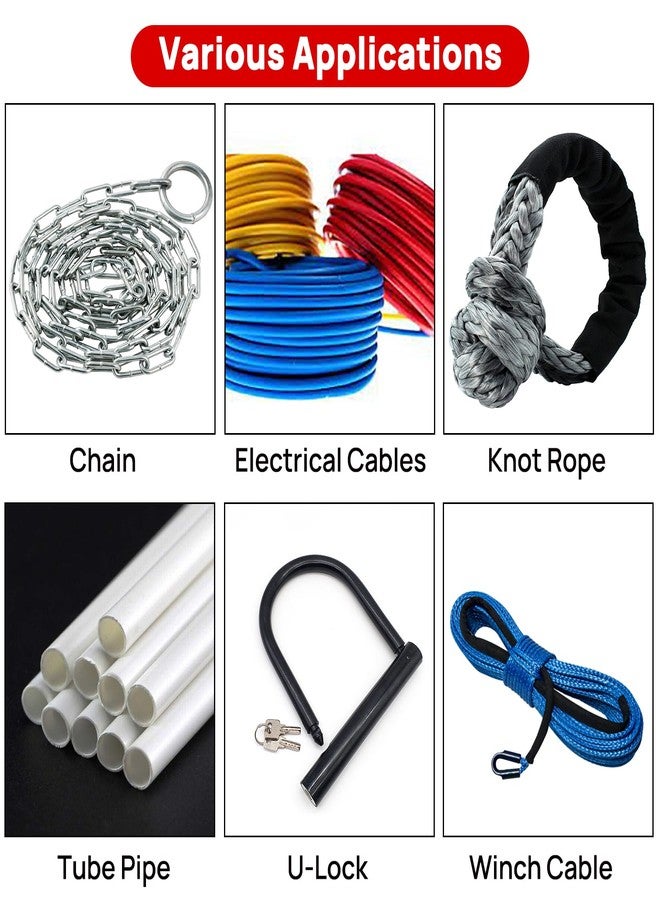 PSLER Winch Rope Protector, Winch Rope Protective Sleeve Universal Polyester Cable Line (W: 1.2in, L: 39.4in) - Image 3