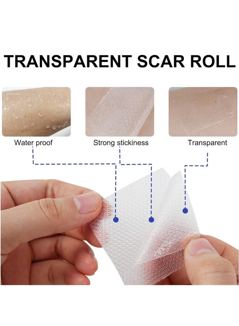 Elaimei Silicone Scar Sheets 3M *4 cm Soft Silicone Gel Scar Sticker Efficient Beauty Scars Removal - Image 5