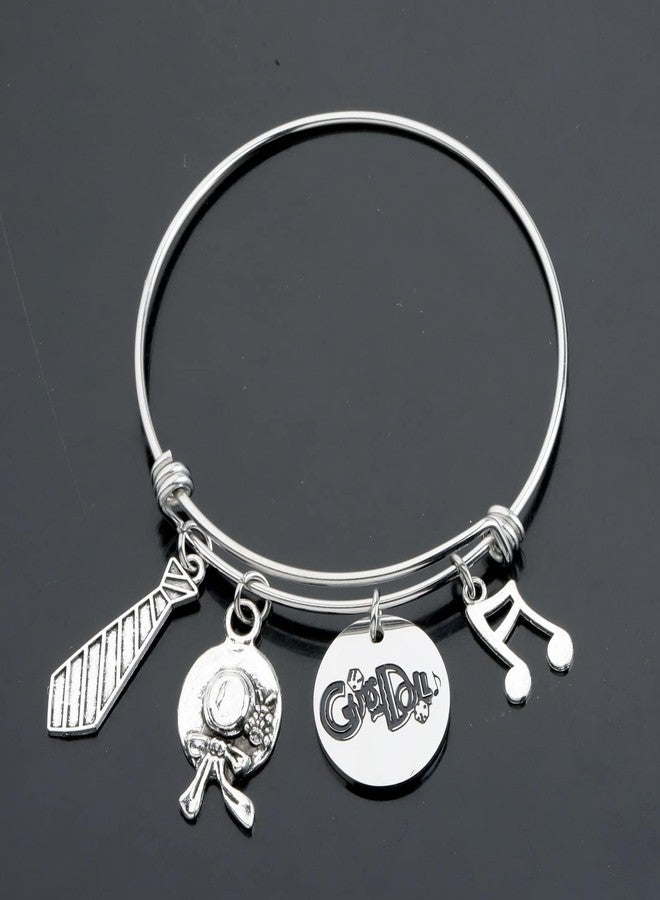 FAADBUK Musical Inspired Charm Bracelet Musical Fans Gift Opening Night Gift (Guys Bracelet) - Image 4