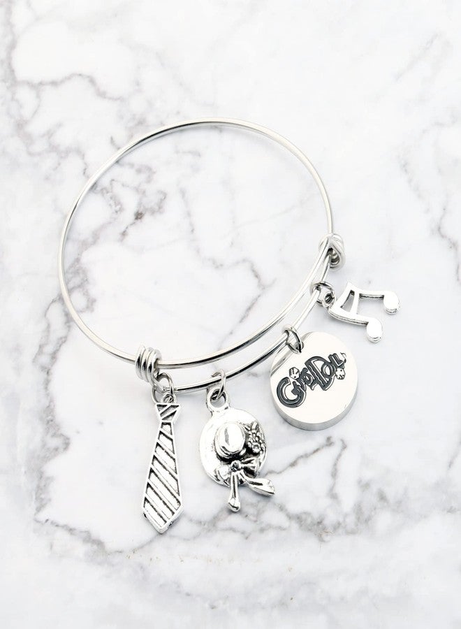 FAADBUK Musical Inspired Charm Bracelet Musical Fans Gift Opening Night Gift (Guys Bracelet) - Image 5