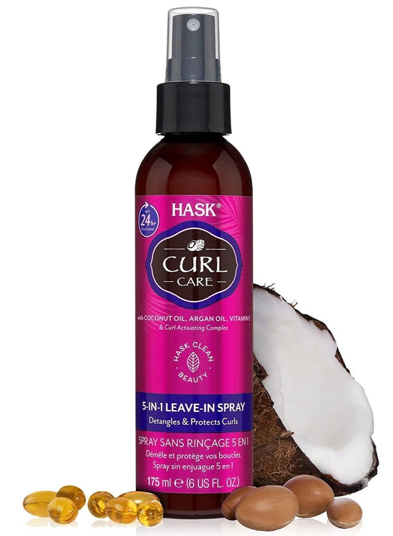 HASK Hask Curl Care 5 In 1 Leave In Conditioner Spray For All Curl Patterns  - Image 1