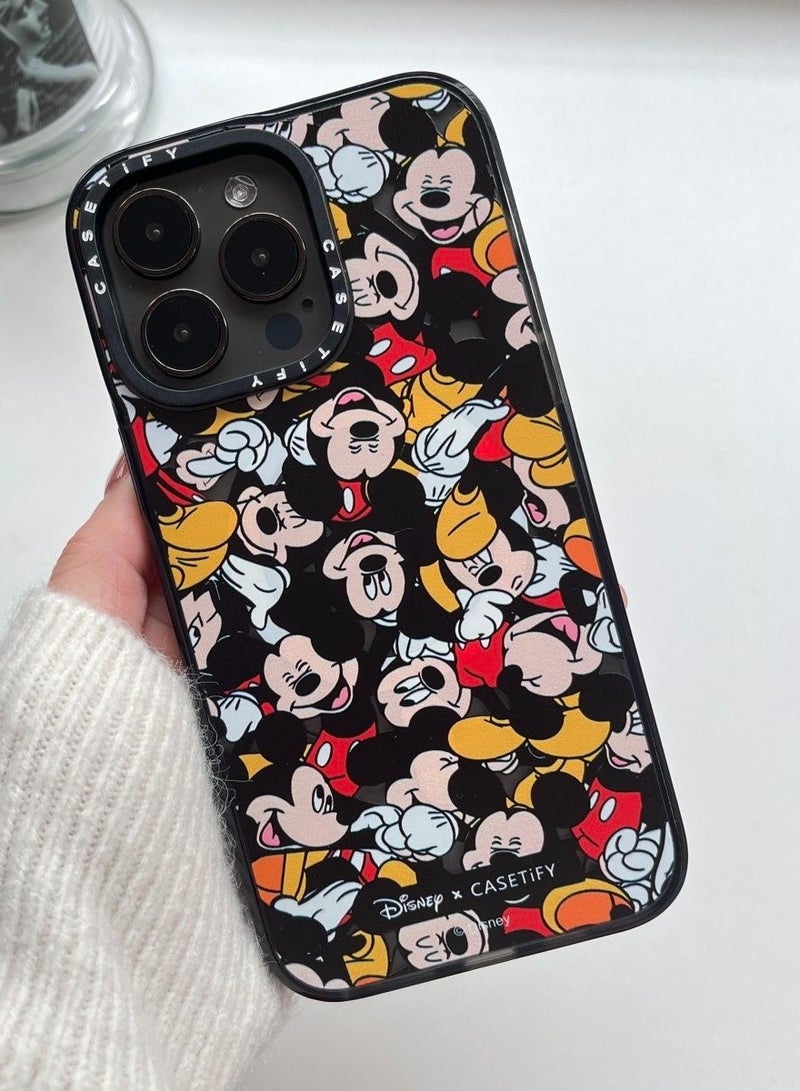 Casetify For iPhone 14 Pro Case Mickey Mania Case Magnetic Magsafe MagFit Anti-Yellowing Technology Cover - Image 4