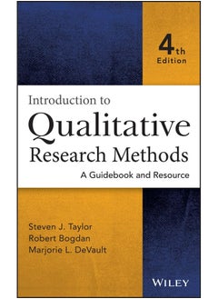 Introduction to Qualitative Research Methods: A Guidebook and Resource 
