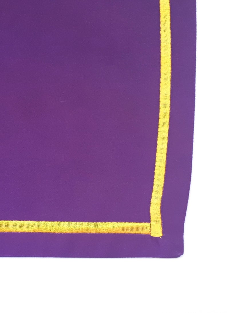 Alwan طقم عيد ورمضان كريم مكون من 6 حوامل أكواب و1 عداء - Image 2