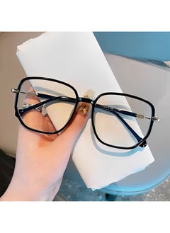 REOCLE Women's Anti-Blue Light Reading Glasses Portable Fashion Ultra Light Reader Large Frame Multifocal Glasses Computer Readers  - Image 1