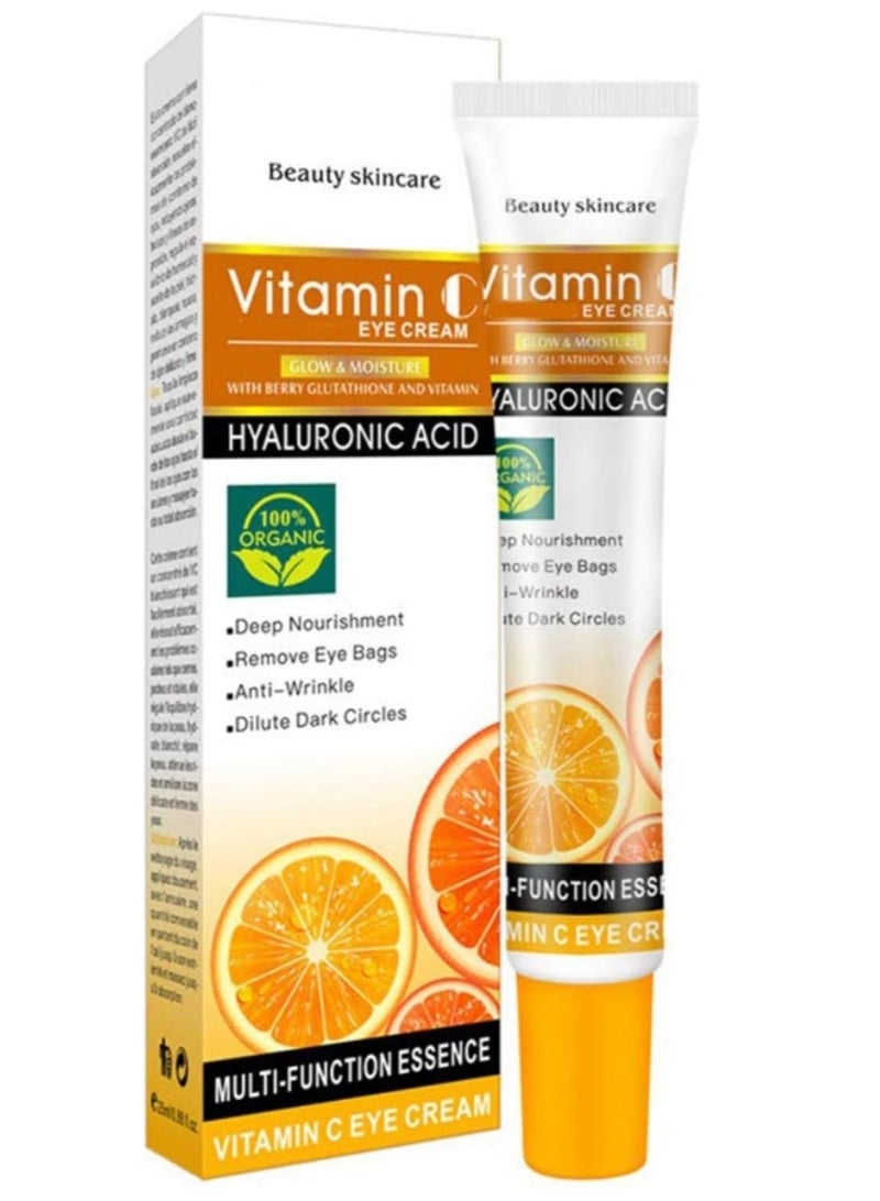 DISAAR BEAUTY Disaar Eye Cream Vitamin Hyaluronic acid whitening Cream 25 ml 