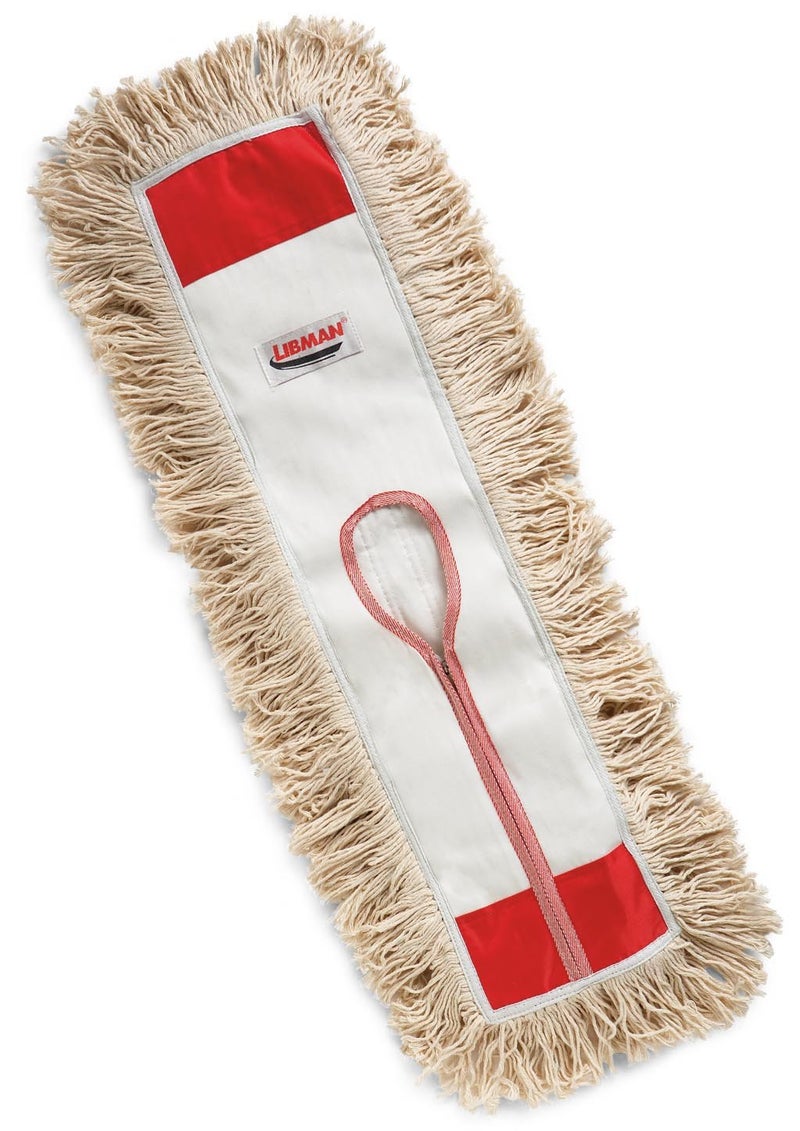 Libman 923 Commercial Dust Mop with Easy-Change Zipper Opening