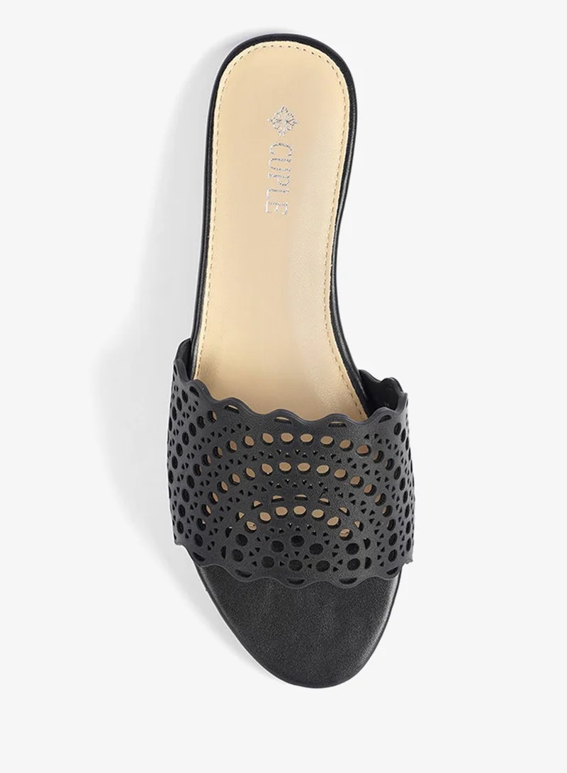Cuple Ladies Slip-on Sandals