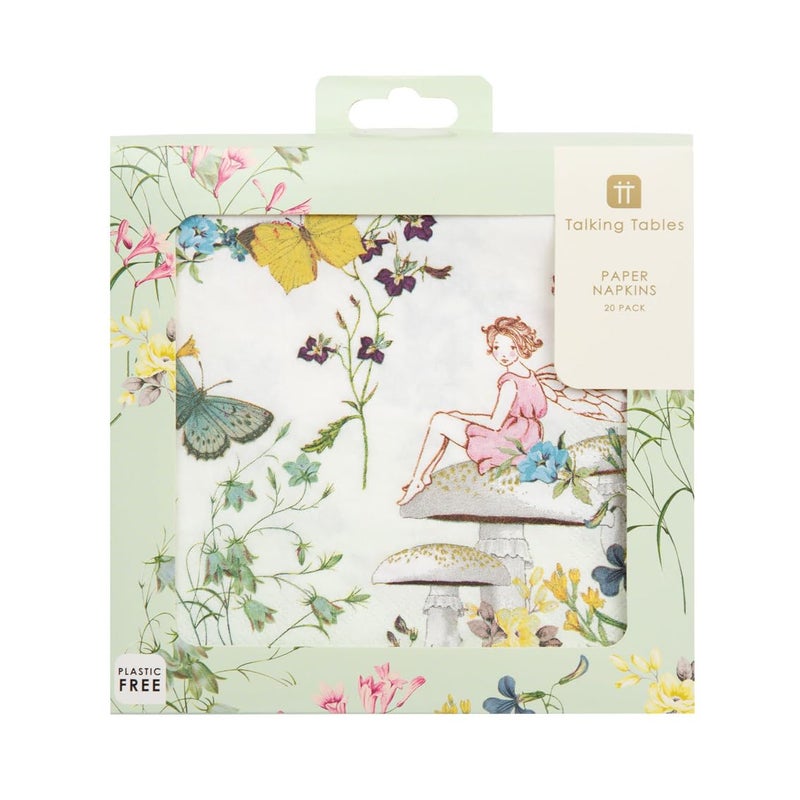 Talking Tables مناديل الفراشة السحرية من توكينغ تيبلز