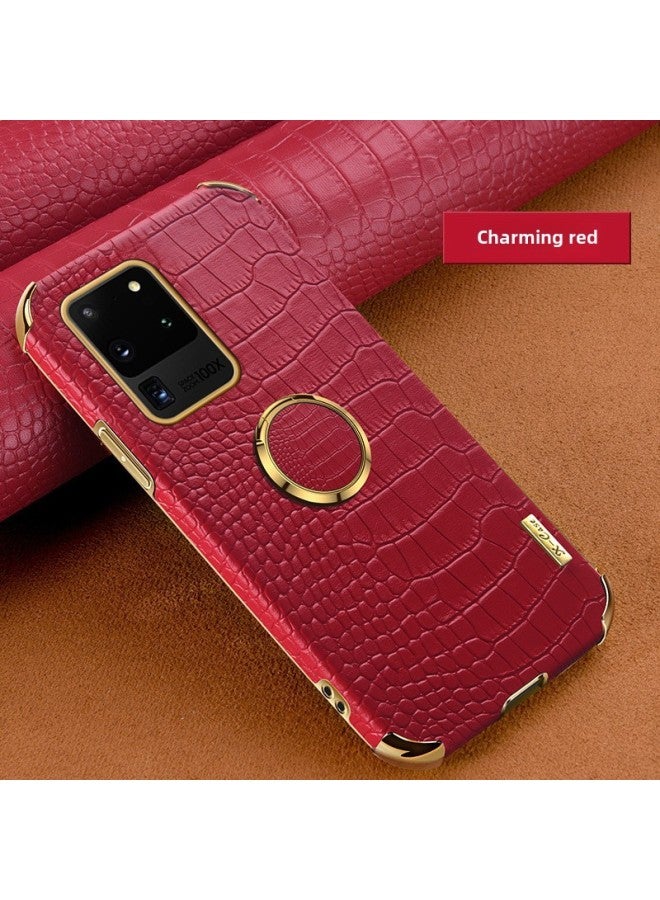 For Samsung Mobile Phone Case Magnetic Finger Ring Soft Protective Cover  Samsung s20 plus 