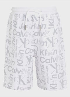 Calvin Klein Jeans Youth All Over Print Shorts  - Image 3