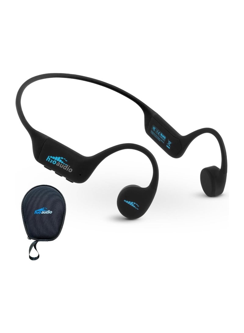 H2O Audio H2O TRI 2 Multi-Sport Headphones with BT & MP3 - Black - Image 1