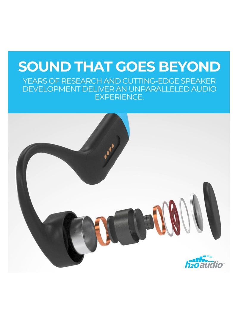 H2O Audio H2O TRI 2 Multi-Sport Headphones with BT & MP3 - Black - Image 3