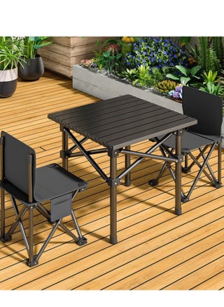 One 50cm Table + Two Chairs