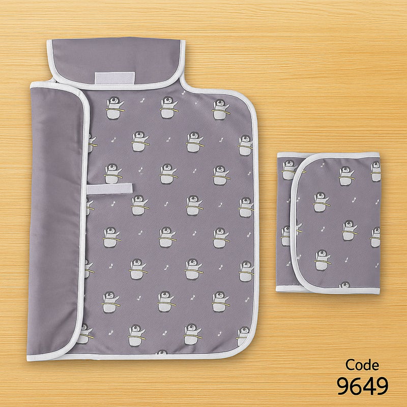 Kidzvilla Baby Changing Mat 3 Layers Waterproof - 75 × 65 cm - 9649 - Image 2