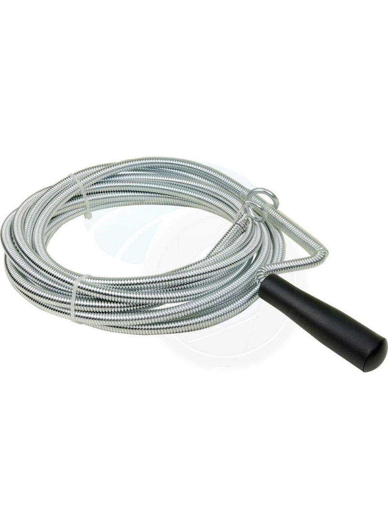 Generic Pipe Cleaning Spiral 3m x 8mm – Drain Cleaner with Drill Tip for Sink, Bath, Toilet, Shower – Flexible Metal Drain Snake Unblocker for Clogged Pipes  - Image 5