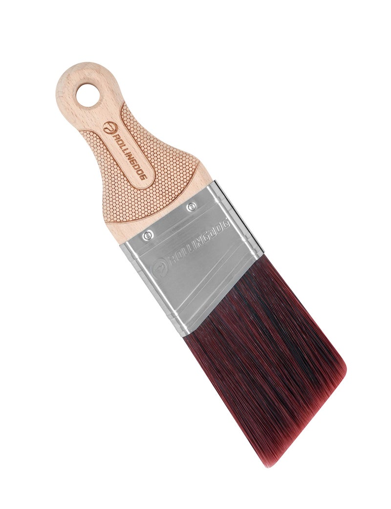 ROLLINGDOG 2 Inch Angled Paint Brush for Painting Walls, Furniture, Cutting in, Trim, Detail Painting - Image 1