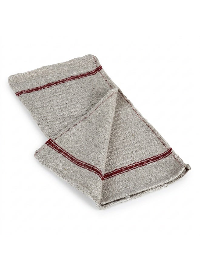 Gator Floor Towel | Grey Absorbent Floor Cleaning Cloth | Commercial Grade | China | 50 x 100 cm | Pack of 120 - Image 1