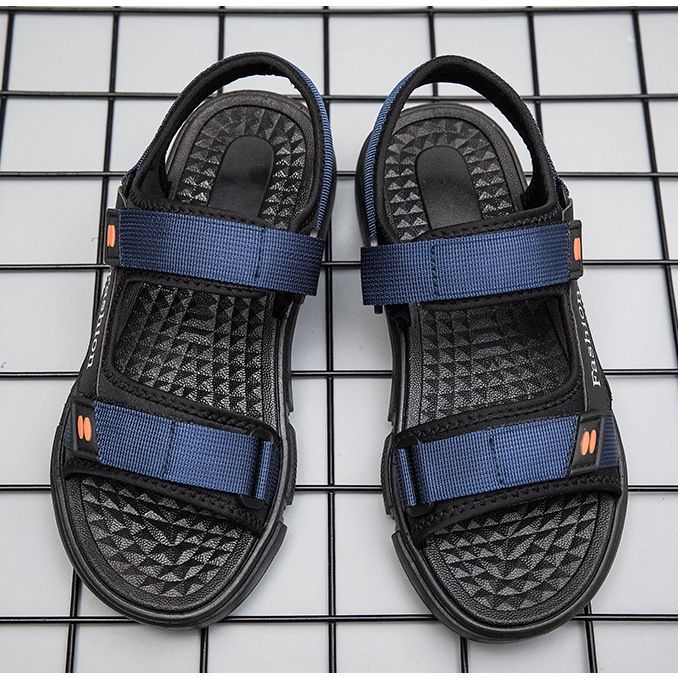 2023 Men'S Sandals Fashionable All-Match Non-Slip Wear-Resistant Beach Shoes Factory - Image 4