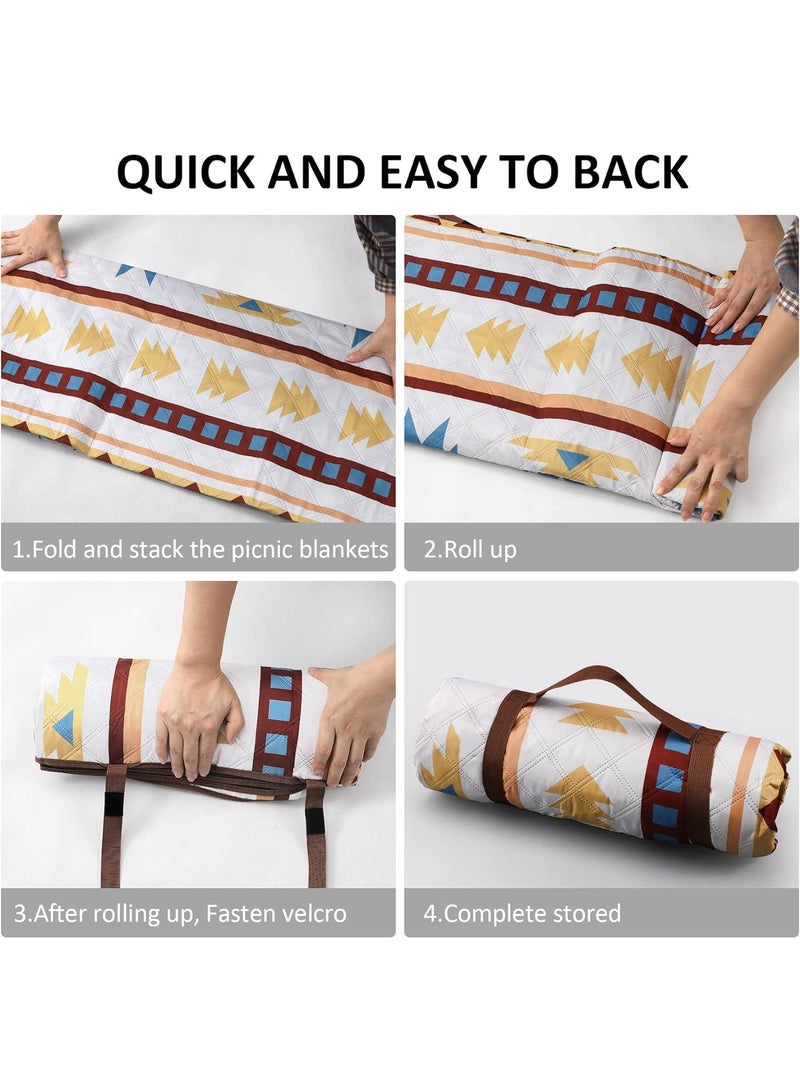 Y&D 2*2Meter Outdoor Moisture Proof Folding Beach Camping Waterproof Picnic Mat - Image 3