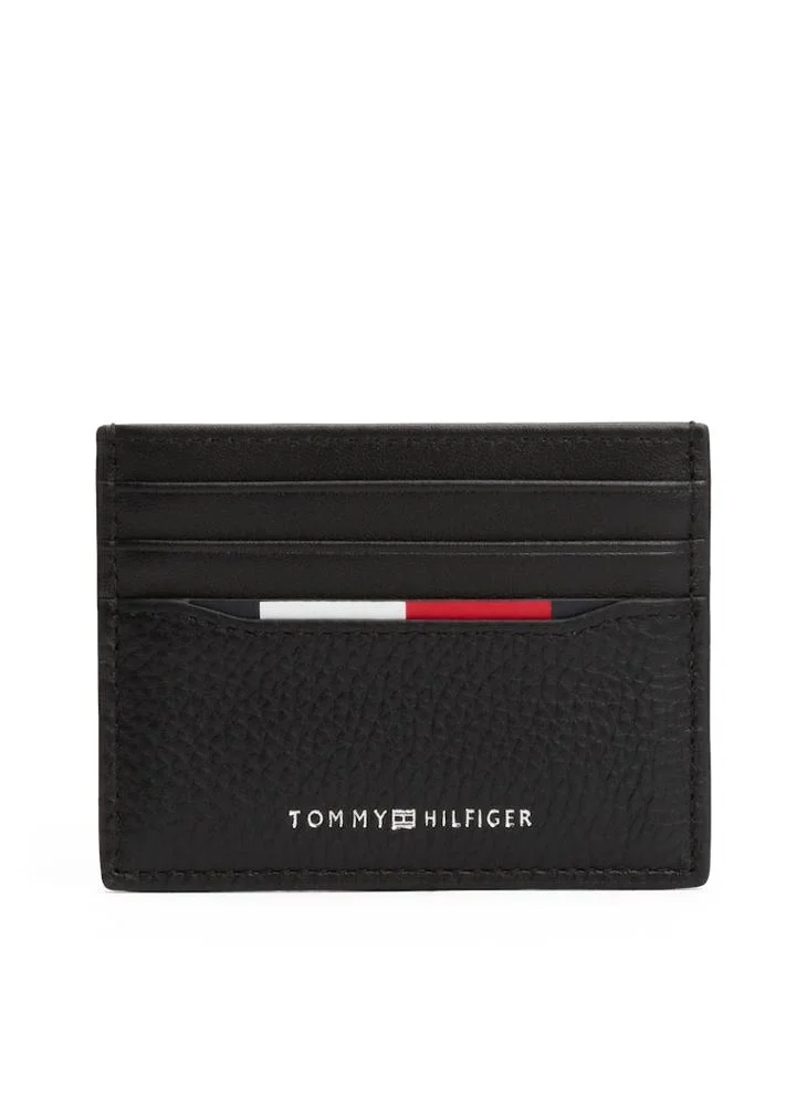 تومي هيلفيغر Logo Detailed Card Holder Wallet