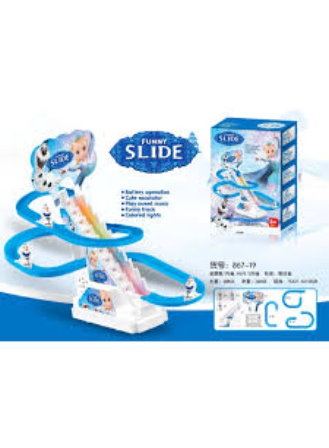 Disney FROZEN Elsa's Magic Slide – Kids’ Interactive Play Slide Inspired by Frozen – Ages 3+ - Image 2