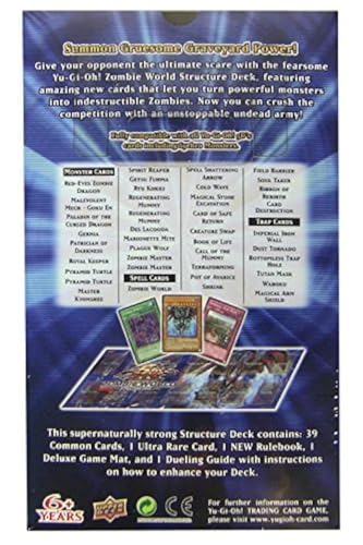 Yu-Gi-Oh YuGiOh 5D's Zombie World English Structure Deck - Image 1