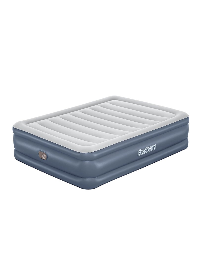 Bestway Bestway TriTech Double Queen Air Bed with Integrated Electric Pump 203 x 152 x 51 cm - No:6713I  - Image 1