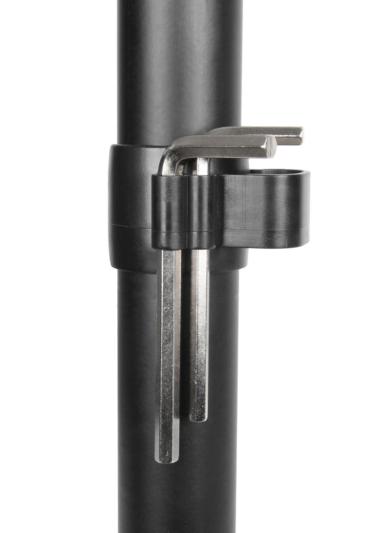 Skill Tech Skilltech SH C048 Quad 4 Monitor Articulating Desk Mount for 13"-27" Screens | Full Motion Tilt/Swivel | Economy VESA Arm | Clamp Install - Image 4