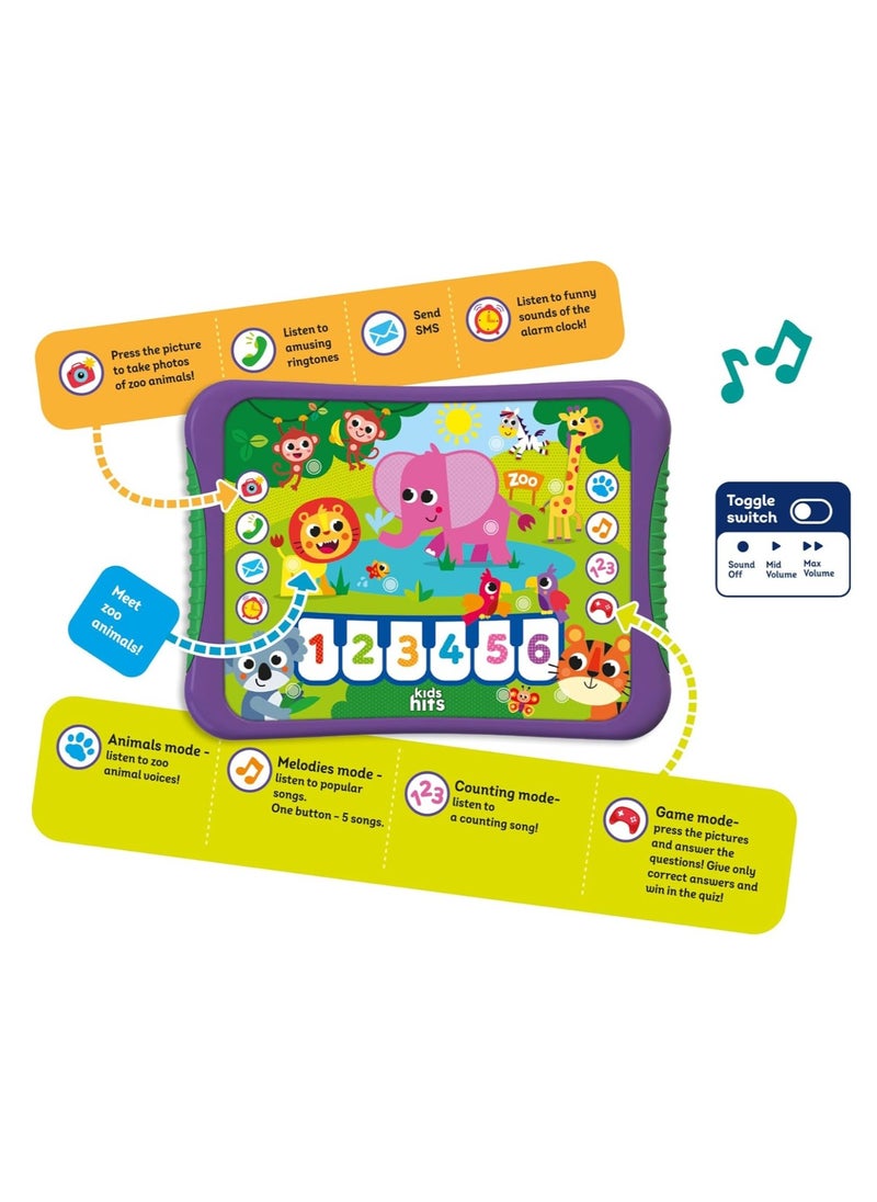 Kids hits - Kids hits Busy Zoo Hitpad Music and Sound Game Board toy - Image 1