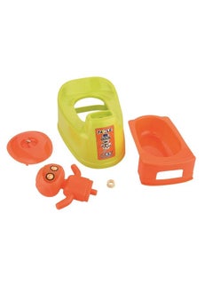 Nabhya Robot Style Toilet Trainer Baby Potty Seat With Removable Tray & Closing Lid For 624 Month Kids (Yellow)  - Image 4