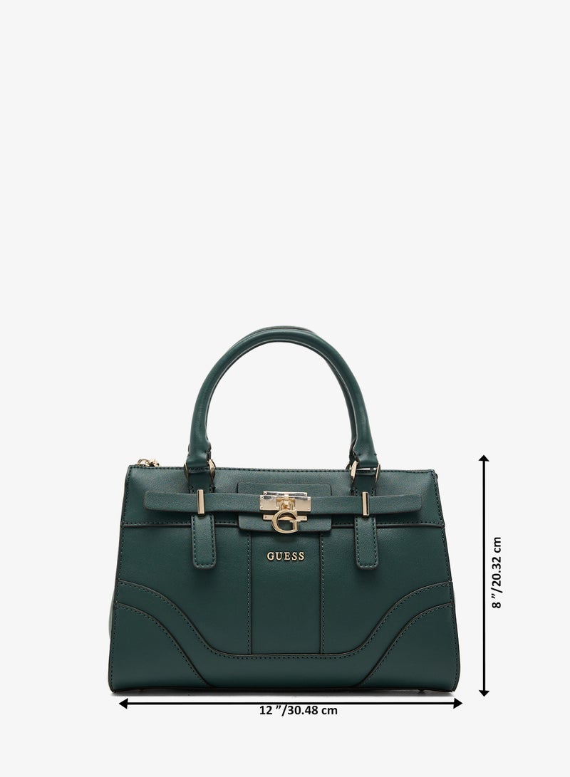 GUESS Greyson II Small Girlfriend Satchel Bag - Image 5