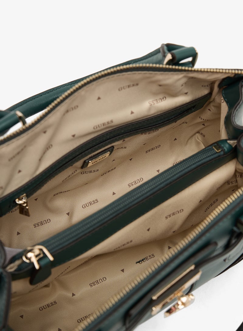 GUESS Greyson II Small Girlfriend Satchel Bag - Image 4