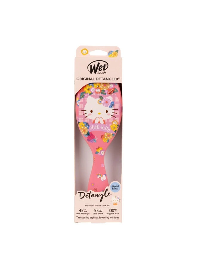 Wet Brush Original Detangler Limited Edition Hair Brush – IntelliFlex Bristles for Wet & Dry Hair - Hello Kitty - Image 4