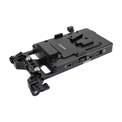 CAMVATE V Lock Mounting Plate Power Supply Splitter with 15mm Rod Clamp - 1524 - Image 5